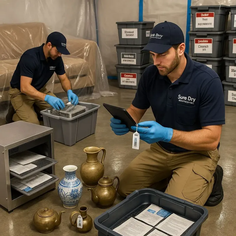 Content Protection and Restoration process in Howard City, MI