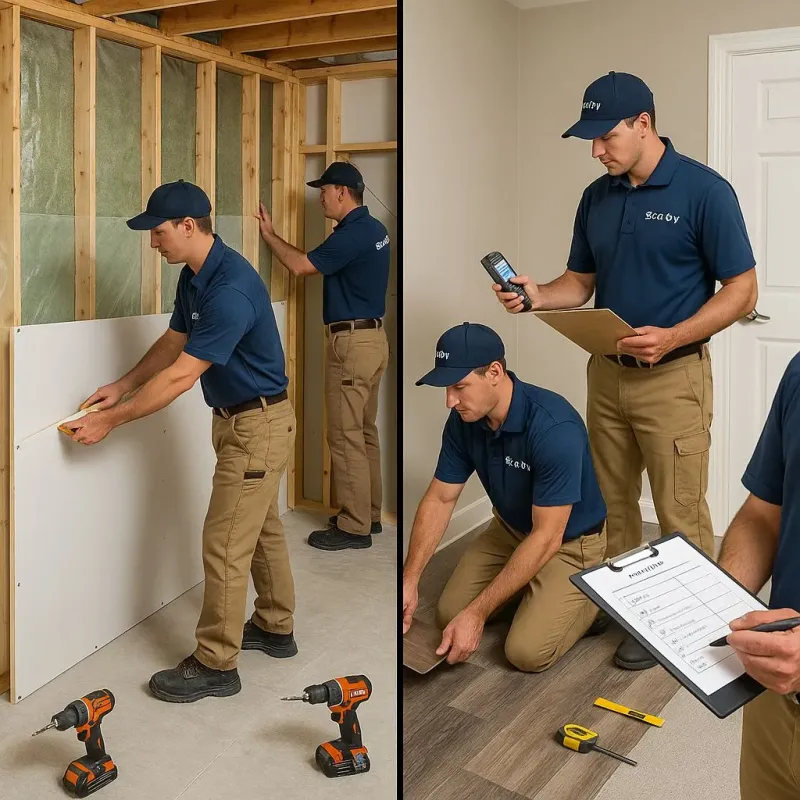 Repairs and Reconstruction process in Howard City, MI